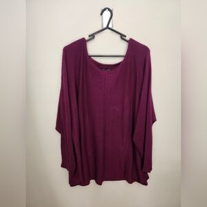 New Directions Curve Size 3X Long Sleeve Top
